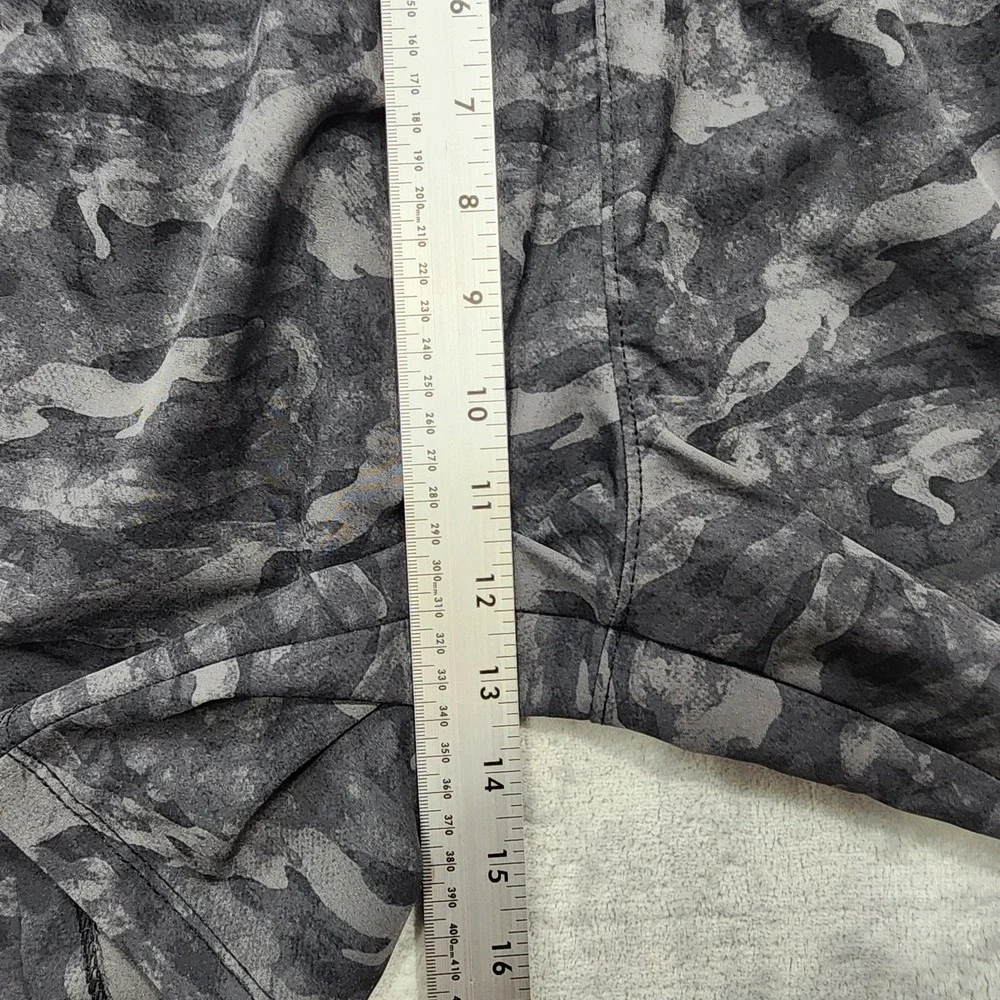 Russell Athletic Shorts Mens L Gray Camo Dri-Power Mesh 7